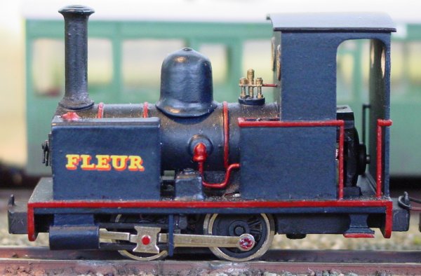 A Paul Windle built, Bagnall 0-4-0 Inverted Saddle Tank